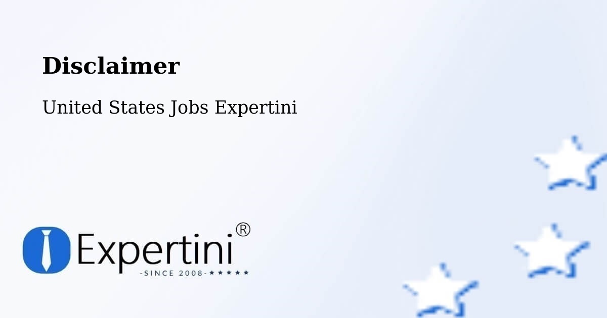 Disclaimer – Morganton - United States Jobs Expertini
